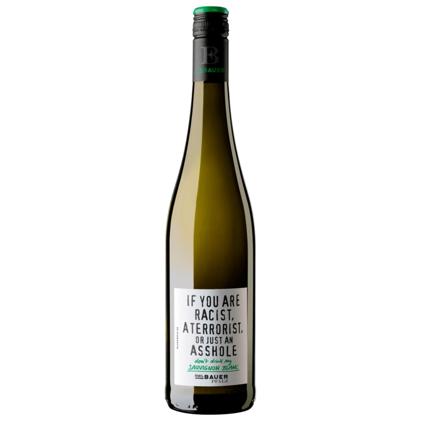 Emil Bauer Weißwein Sauvignon Blanc QbA trocken 0,75l